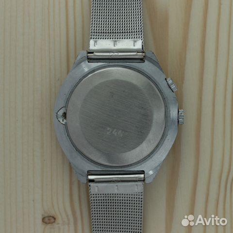 Ракета Города 24 часа механические часы СССР в