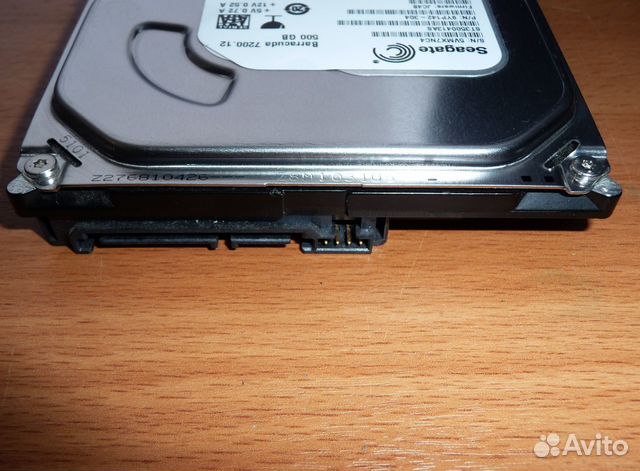 Жесткий диск на 500 Gb для настольного пк