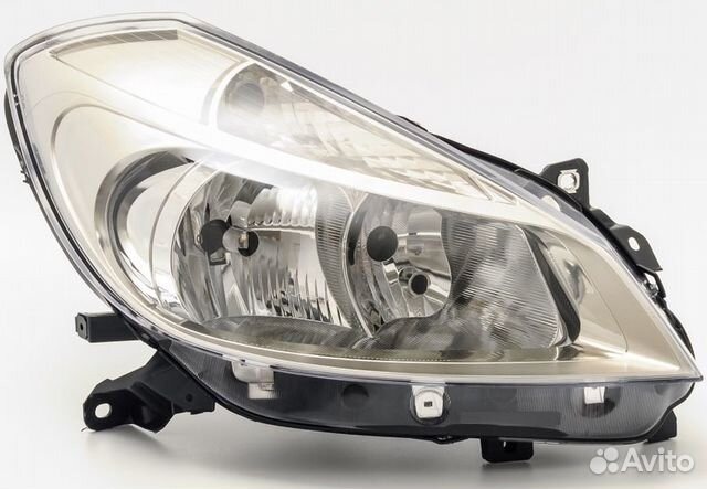 Renault Clio 3 фара левая правая хром 2005-2009 Renault Clio 3 фара левая правая хром 2005-2009