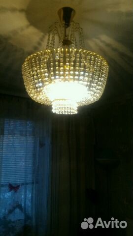 Люстра хрустальная