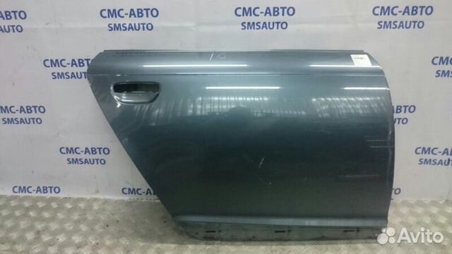Дверь задняя правая Audi A6 4F 2005-2010 Дверь задняя правая Audi A6 4F 2005-2010