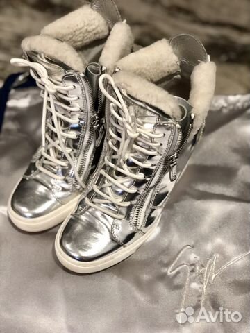 Кроссовки зимние Giuseppe Zanotti оригинал