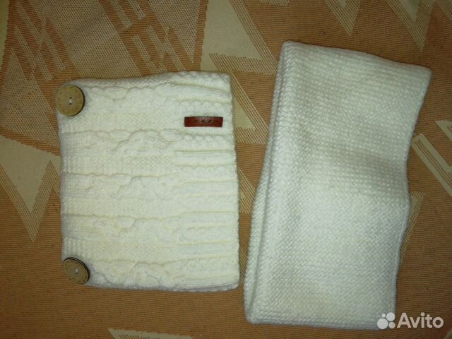 Комплект шапка+снуд