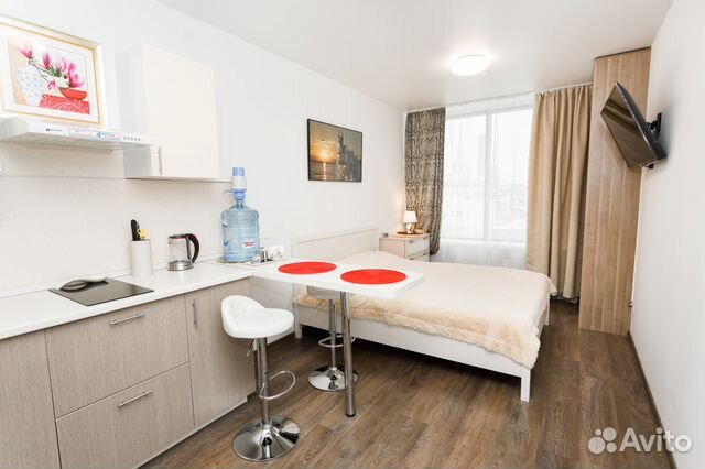 

Квартира-студия, 24 м², 1 кровать