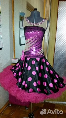 Платье для бальных танцев латина