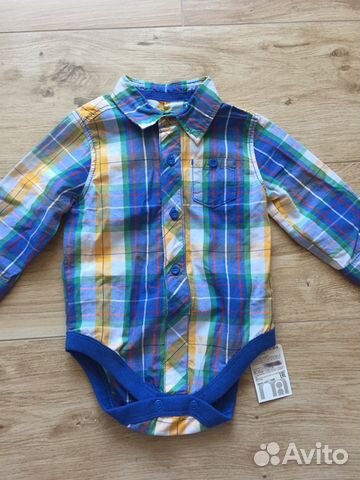 Боди рубашка mothercare Боди рубашка mothercare