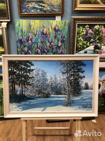 Картина маслом на холсте Картина маслом на холсте