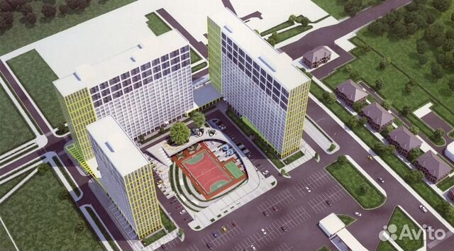 1-к квартира, 38.3 м², 9/22 эт.