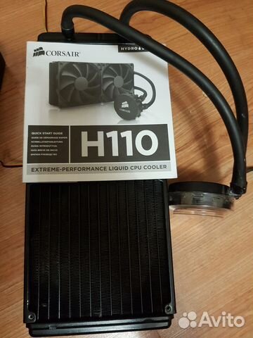 Водяное охлаждение Corsair H110