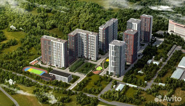 3-к квартира, 57.3 м², 6/19 эт. 3-к квартира, 57.3 м², 6/19 эт.