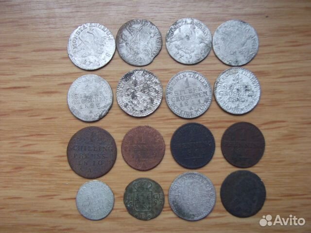 Монеты Пруссии 18-19-го века