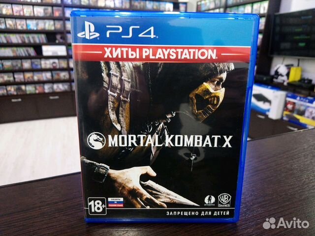 Mortal Kombat X Б.У.Диски Sony Playstation 4