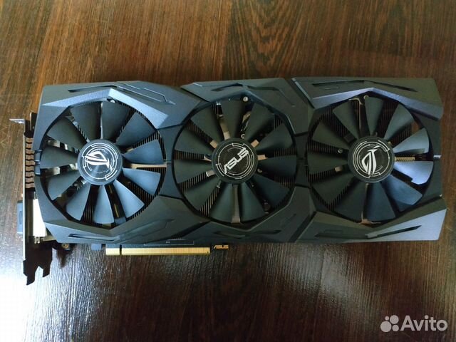 Видеокарта Asus Geforce GTX1060 strix 6Gb