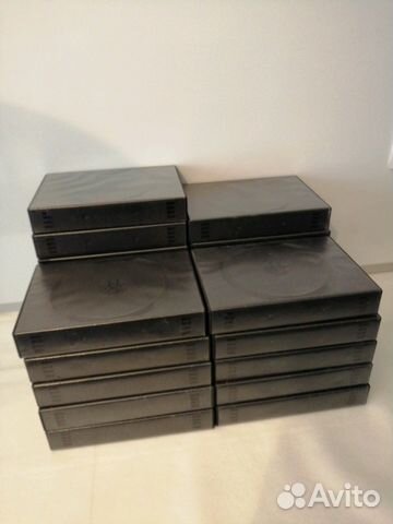 23 Коробки для CD/DVD (вместимость 8-10 шт)