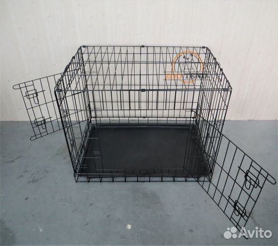 Клетка для собак №4, 93х65х70 см с пласт.поддоном Клетка для собак №4, 93х65х70 см с пласт.поддоном