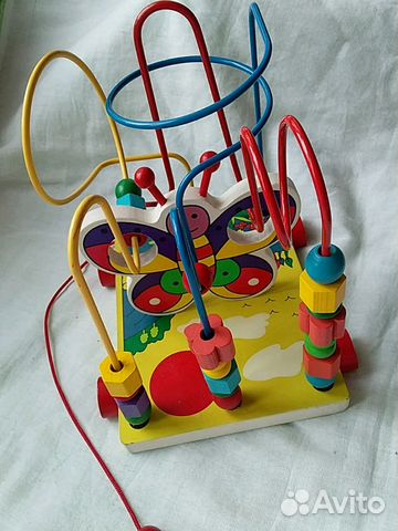 Развивающая деревянная игрушка