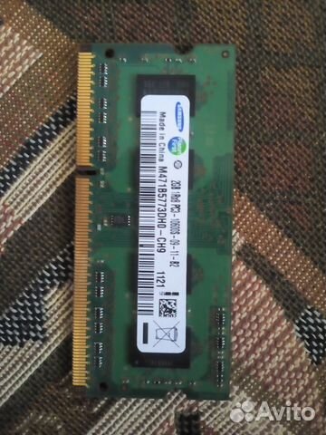 Память для ноутбука DDR3 2GB