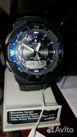 Часы наручные спортивные Casio SGW-500H-2B Часы наручные спортивные Casio SGW-500H-2B