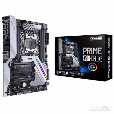 Материнская плата asus prime X299-deluxe (Новая)