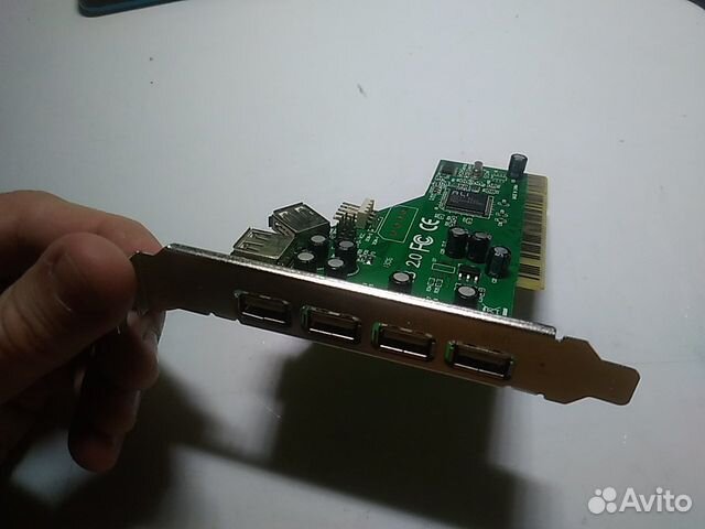 Pci usb контроллер 4 + 2 порта Pci usb контроллер 4 + 2 порта