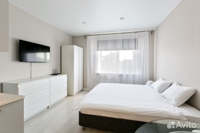 

Квартира-студия, 29 м², 2 кровати