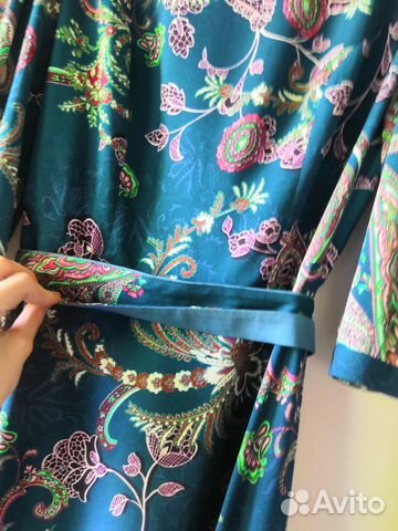 Макухин платье шелк