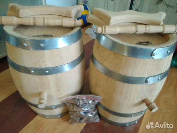 Дубовые бочки, кадки, щепа Дубовые бочки, кадки, щепа