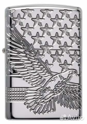 Зажигалка Zippo Armor - Patriotic design Зажигалка Zippo Armor - Patriotic design