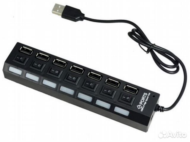 USB концентратор на 7 портов USB концентратор на 7 портов