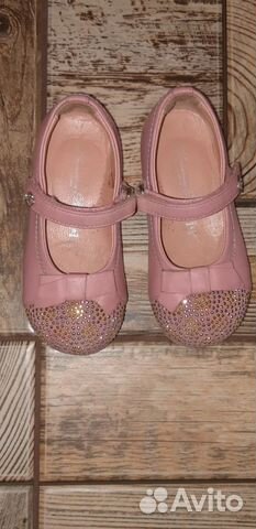Туфли Blumarine Baby натуральная кожа Италия Туфли Blumarine Baby натуральная кожа Италия
