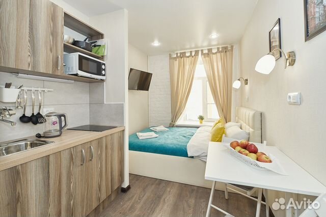 Студия, 15 м², 2/5 эт. Студия, 15 м², 2/5 эт.