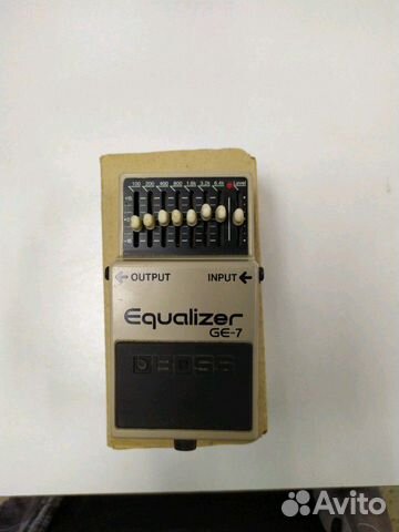 Гитарная педаль Boss Equalizer GE-7