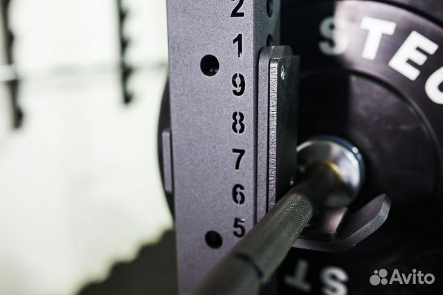 Функциональная рама для штанги с турником (H2,37м)