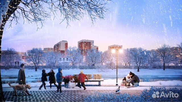 3-к квартира, 66.1 м², 7/17 эт. 3-к квартира, 66.1 м², 7/17 эт.