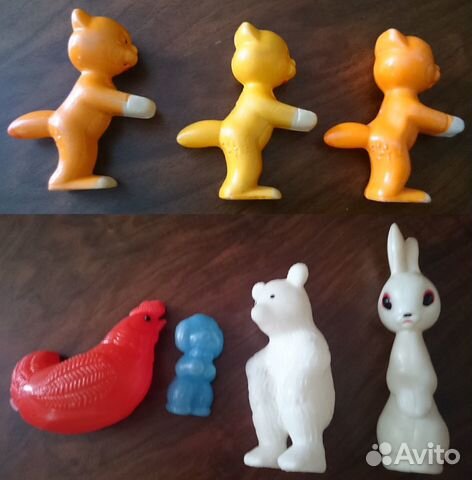Игрушки фигурки коллекции персонажи СССР