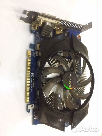 Видеокарта gigabyte GeForce GTX 650 OC 1 Гб gddr5