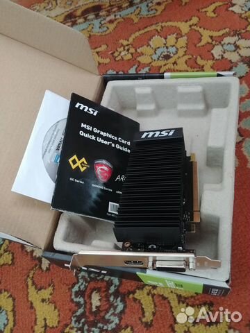 Видеокарта MSI Geforce GT 1300