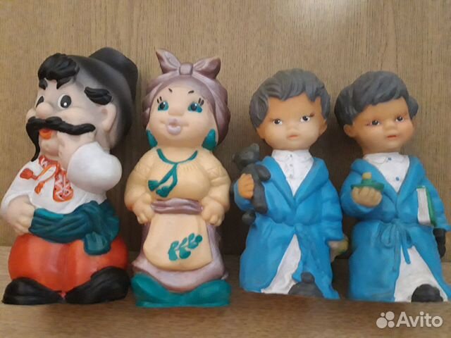 Резиновые игрушки СССР
