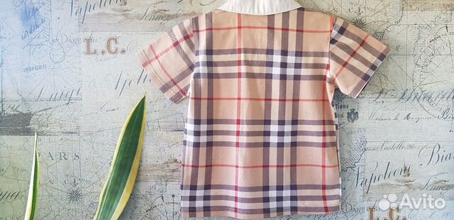 Рубашка Burberry детская Рубашка Burberry детская