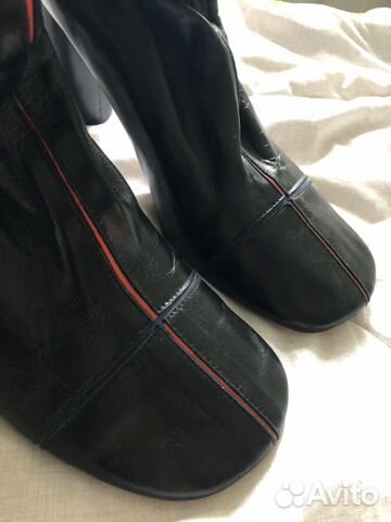 Чёрные ботильоны Zara 41 размер (в стиле Celine)
