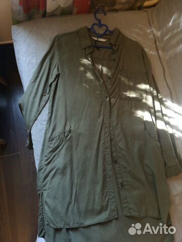 Новое платье-рубашка зара