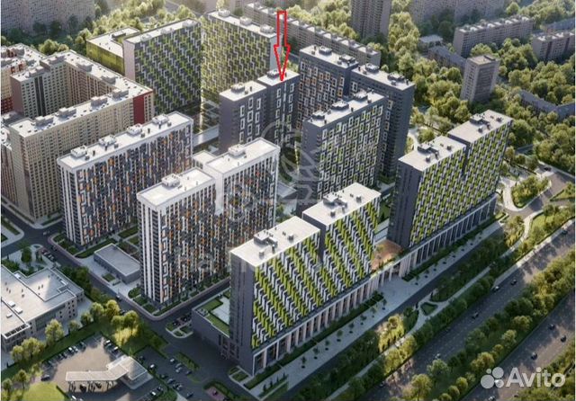 1-к квартира, 43 м², 3/22 эт. 1-к квартира, 43 м², 3/22 эт.