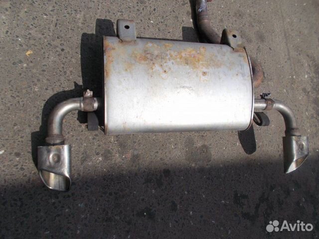Глушитель Volvo S60 1.6T 2010-2013 Глушитель Volvo S60 1.6T 2010-2013