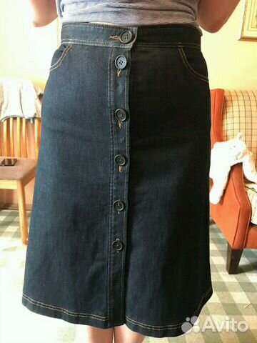 Юбка джинсовая новая Gerard Darel р.44-46