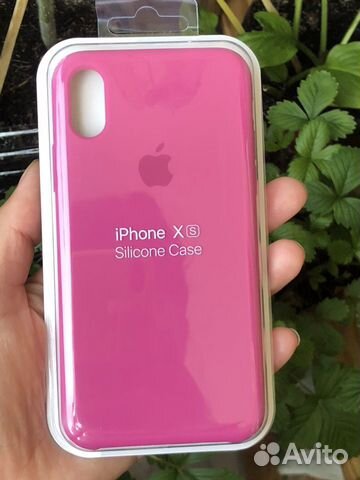 Силиконовый чехол от Apple для iPhone X