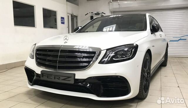 Обвес рестайлинг S63 AMG W222 Mercedes S222