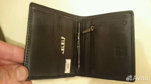 Портмоне, зажим G.F. Ferre кожа