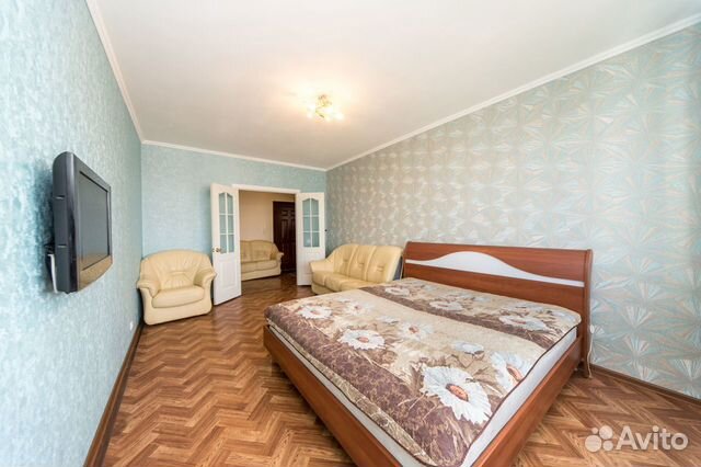

1-к. квартира, 43 м², 2 кровати