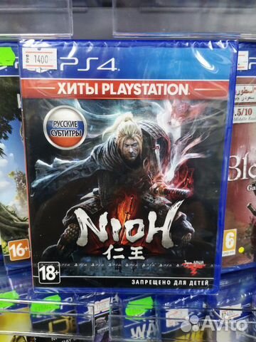 PS4 Nioh новый PS4 Nioh новый