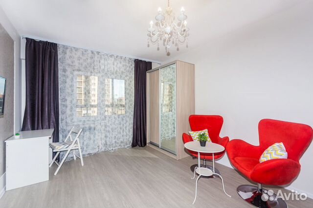 

1-к. квартира, 47 м², 2 кровати